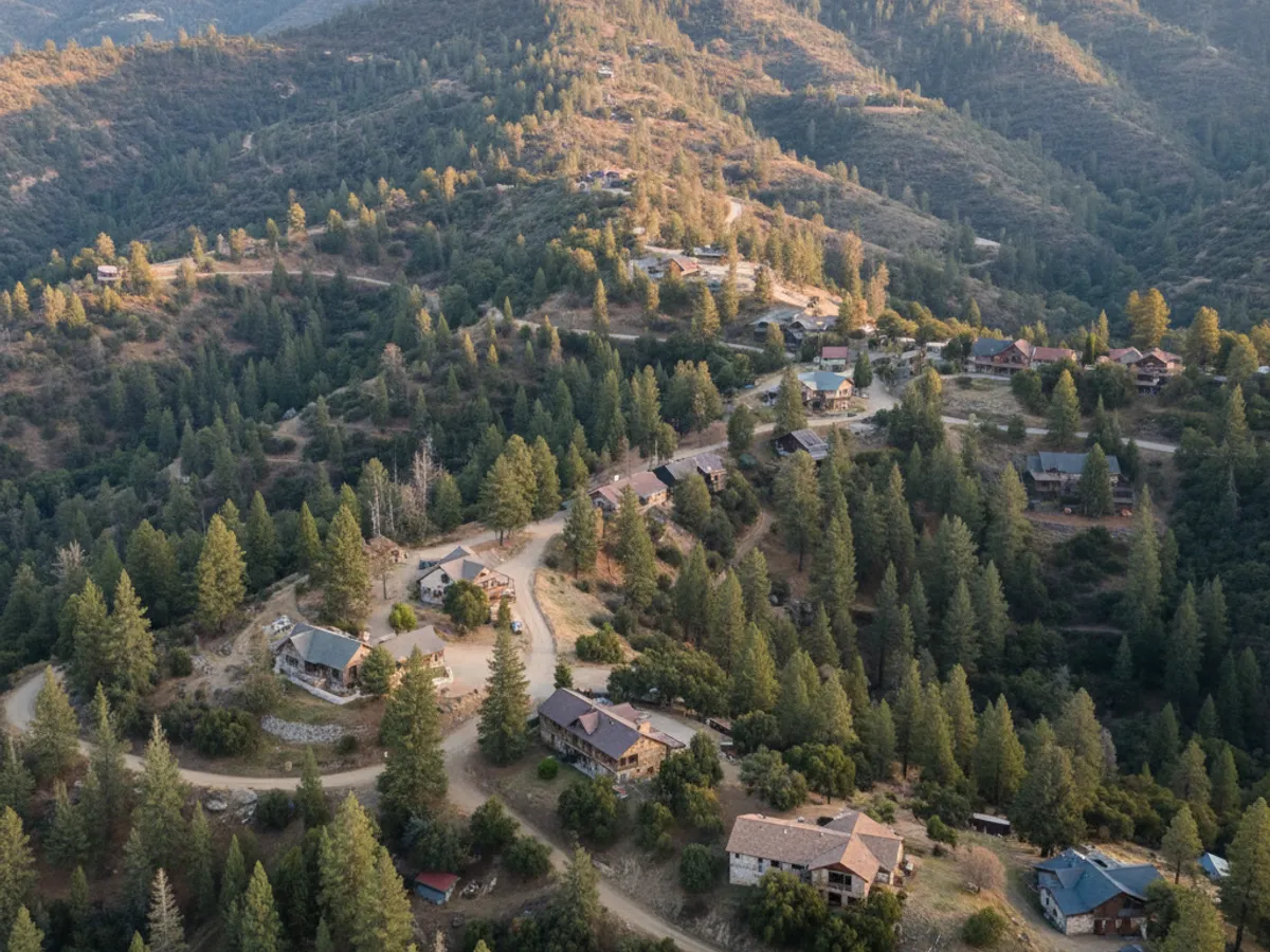 Mountain San Diego County neighborhood near Boulevard