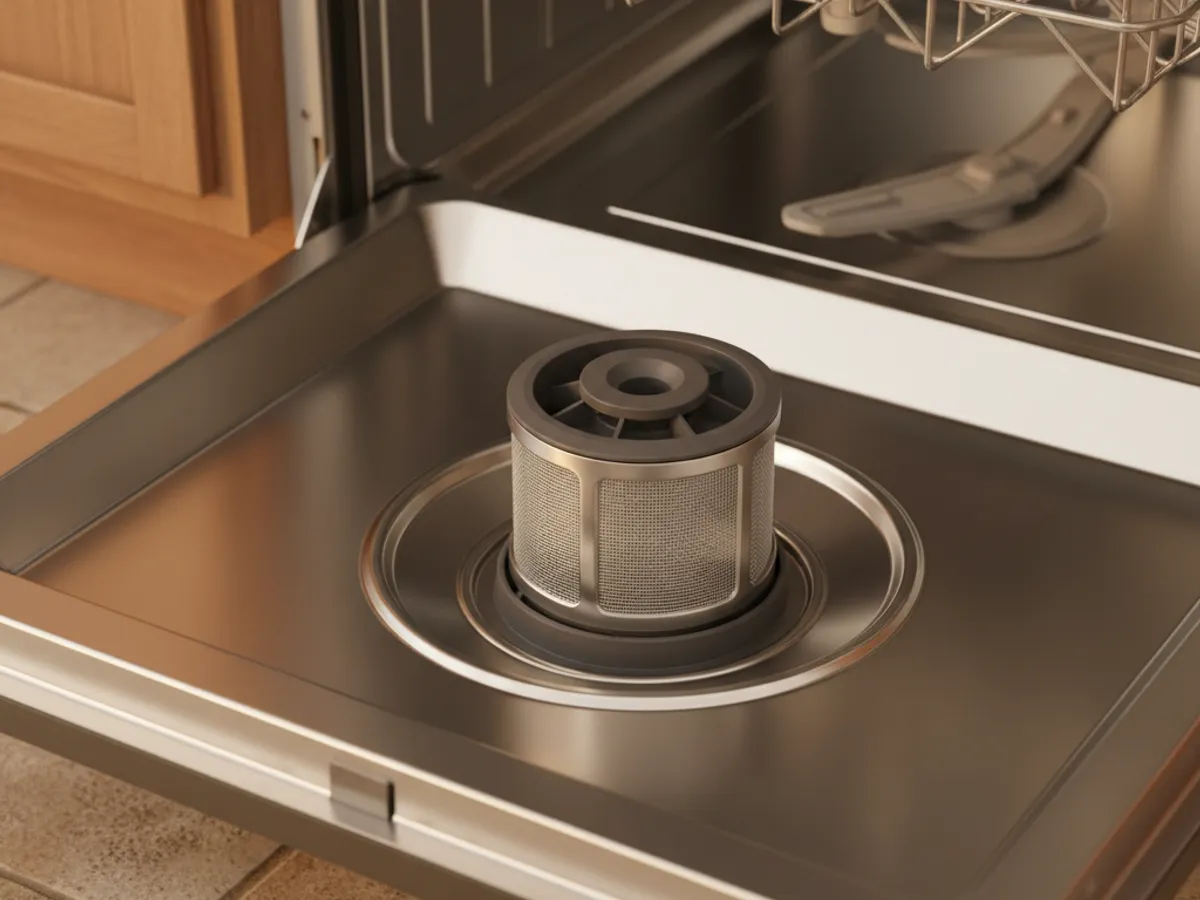 Dishwasher Repair detail work by a San Diego County appliance repair technician