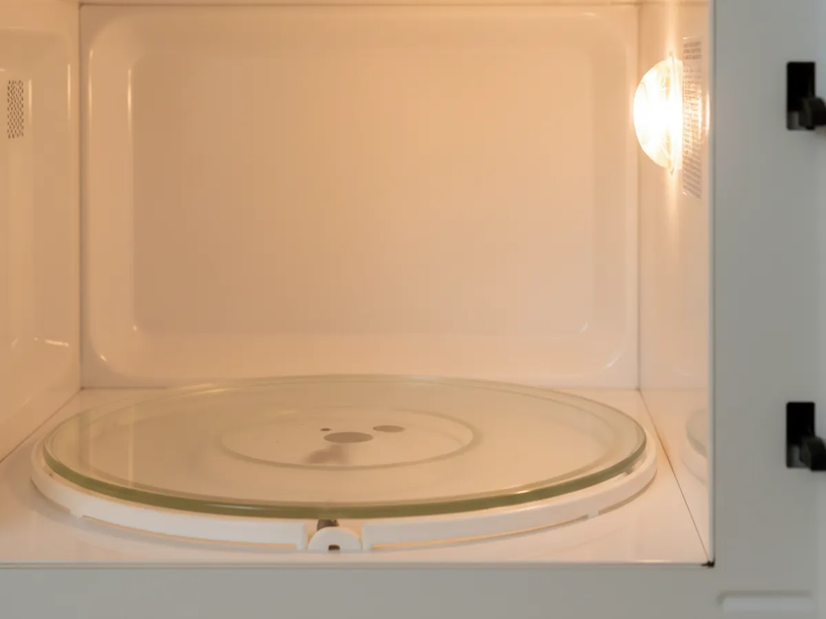 Microwave Repair detail work by a San Diego County appliance repair technician