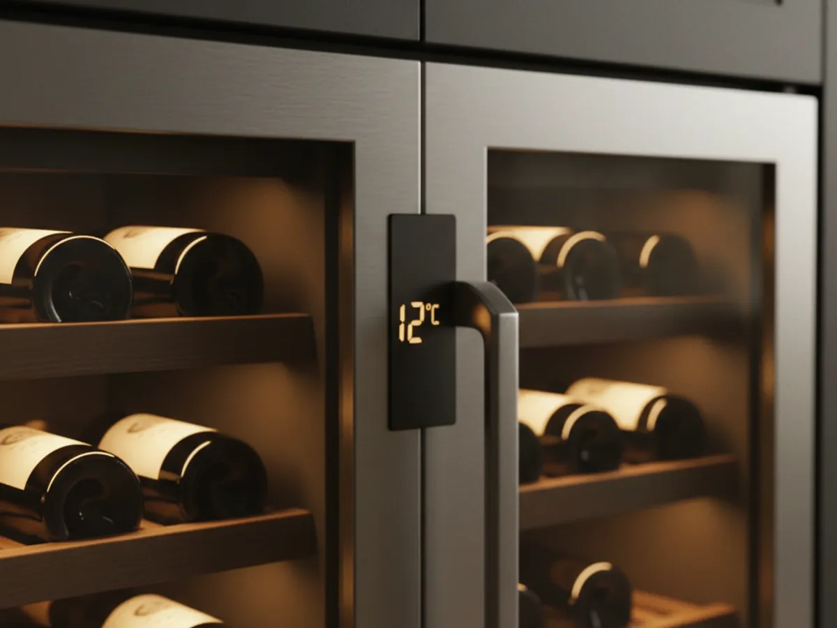 Wine Cooler Repair detail work by a San Diego County appliance repair technician